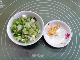 酱香三菇素馅黑米饼的做法步骤：4