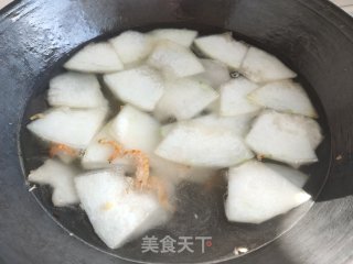 鳞虾冬瓜汤的做法步骤：7