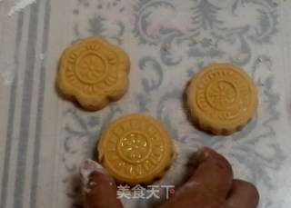 真 (蒸)的南瓜饼的做法步骤：7
