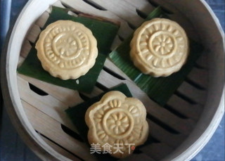 真 (蒸)的南瓜饼的做法步骤：8