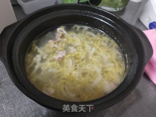 砂锅粉丝酸菜煲的做法步骤：10