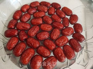 无核儿红枣蒸粘糕的做法步骤：4