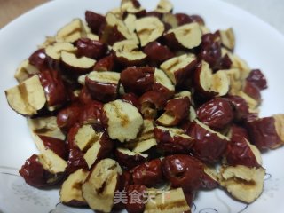 无核儿红枣蒸粘糕的做法步骤：8