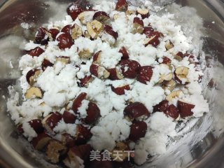 无核儿红枣蒸粘糕的做法步骤：12