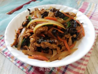鱼香肉丝的做法步骤：16