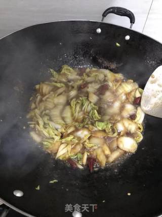 酸辣大白菜的做法步骤：5