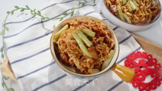 豆角焖面想好吃选对步骤是关键❗️一款北方超下饭的主食面食的做法步骤：10