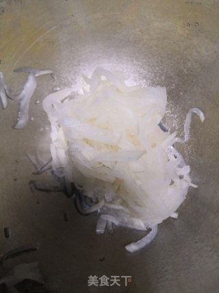 炸萝卜丸子的做法步骤：3