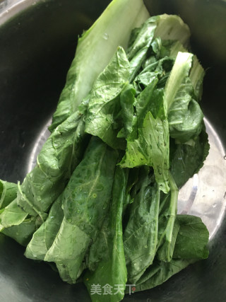牛肉末炒大芥菜的做法步骤：1