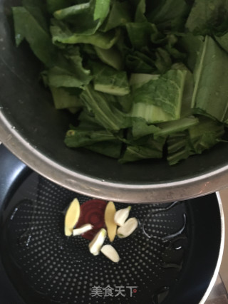 牛肉末炒大芥菜的做法步骤：4