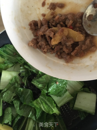 牛肉末炒大芥菜的做法步骤：6