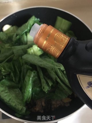 牛肉末炒大芥菜的做法步骤：7