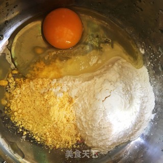 玉米丸子的做法步骤：1