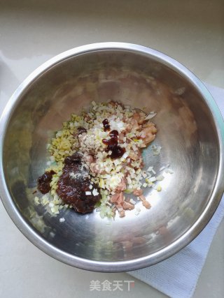 豆腐鸡肉蔬菜丸子的做法步骤：3