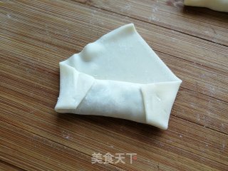 虾仁荠菜春卷的做法步骤：8