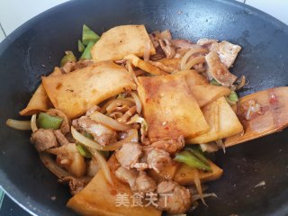 干锅千页豆腐的做法步骤：9