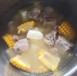 山药排骨汤的做法步骤：5