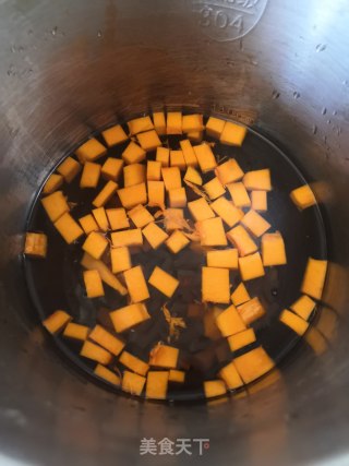 南瓜皮冻（豆浆机版）的做法步骤：7