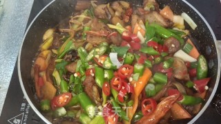川味回锅肉的做法步骤：8