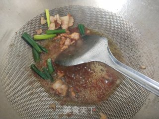 黄瓜片炒肉的做法步骤：4