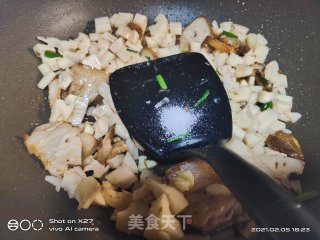 五花肉炒莲藕的做法步骤：4