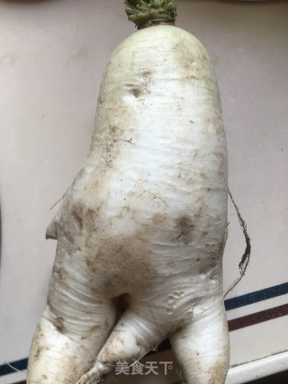 萝卜肉丸汤的做法步骤：1