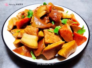 素鸡烧肉的做法步骤：10