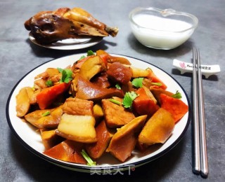 素鸡烧肉的做法步骤：14