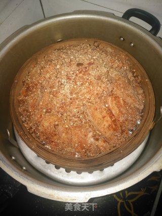 粉蒸肉的做法步骤：12