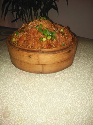 粉蒸肉的做法步骤：13