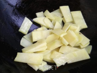 肉片炒时蔬的做法步骤：7