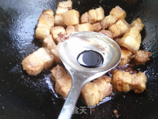 红烧五花肉海带的做法步骤：5