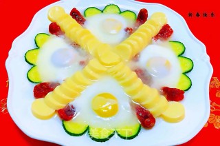 日本豆腐腊肠蒸蛋#早春美味#的做法步骤：14
