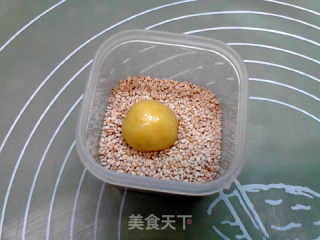 橄榄油芝麻酥的做法步骤：7