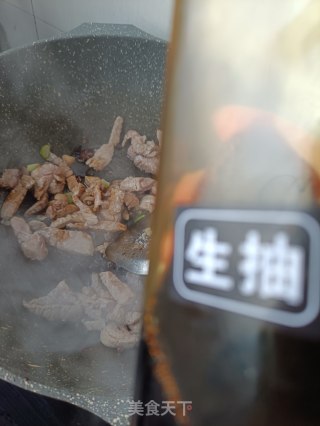 精肉小炖冻芸豆角的做法步骤：8