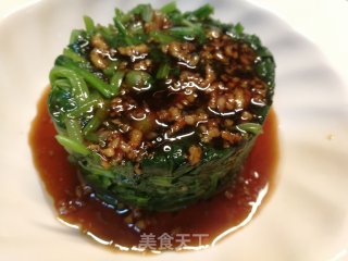 年夜饭新年菜（26）花生米拌菠菜的做法步骤：6