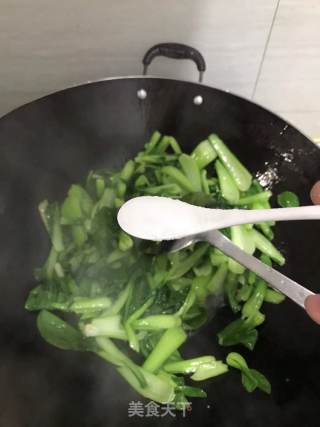 蒜泥小青菜的做法步骤：3