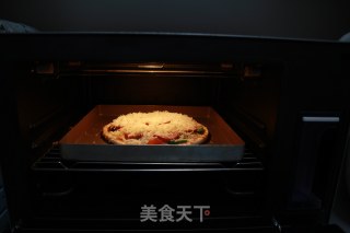 火腿披萨的做法步骤：8