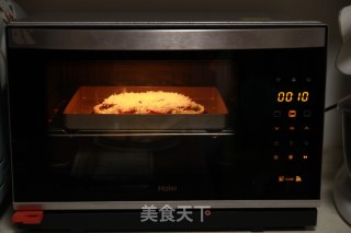火腿披萨的做法步骤：9