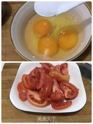 番茄炒鸡蛋的做法步骤：1