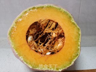 南瓜米糊的做法步骤：1