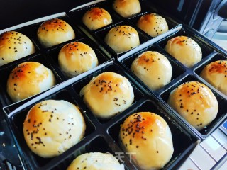 蛋黄酥的做法步骤：43
