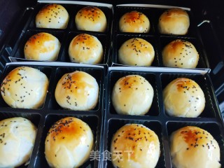 蛋黄酥的做法步骤：46