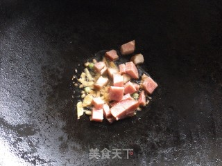 茭白酱焖毛豆仁的做法步骤：7