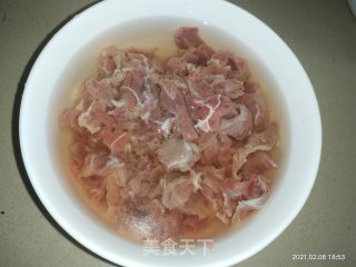 白萝卜炒牛肉的做法步骤：6