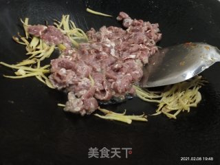 白萝卜炒牛肉的做法步骤：10