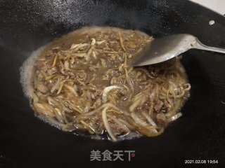 白萝卜炒牛肉的做法步骤：14