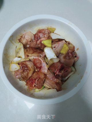 小米蒸鸡块的做法步骤：4