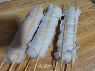 蛋卷肉的做法步骤：15
