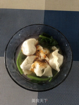 红油菠菜饺的做法步骤：4